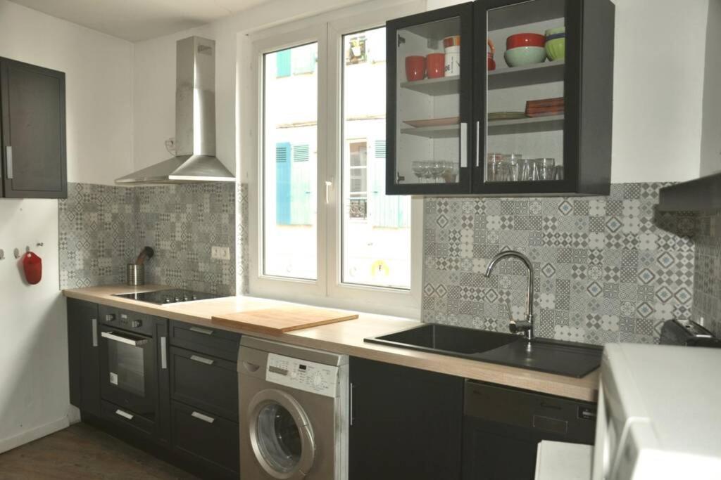 Ferienwohnung Duplex Avec Belle Terasse Au Centre De Bayonne Exterior foto